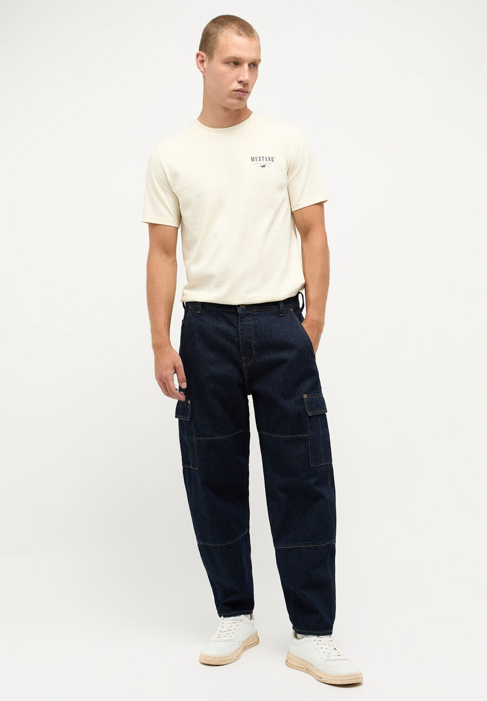 Джинсы мужские MUSTANG Style Toledo Loose Cargo