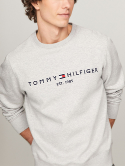 Свитшот Tommy Hilfiger Embroidered Tommy Logo Grey Heather
