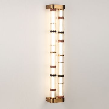 Бра 60W 4000K 5455/60WL латунь/терракот/черный COLLIER Odeon Light Exclusive