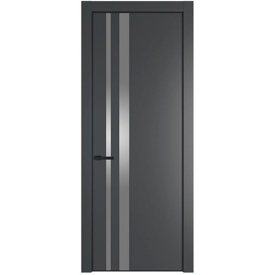 Profil Doors 20PA графит профиль чёрный матовый стекло серебро матлак