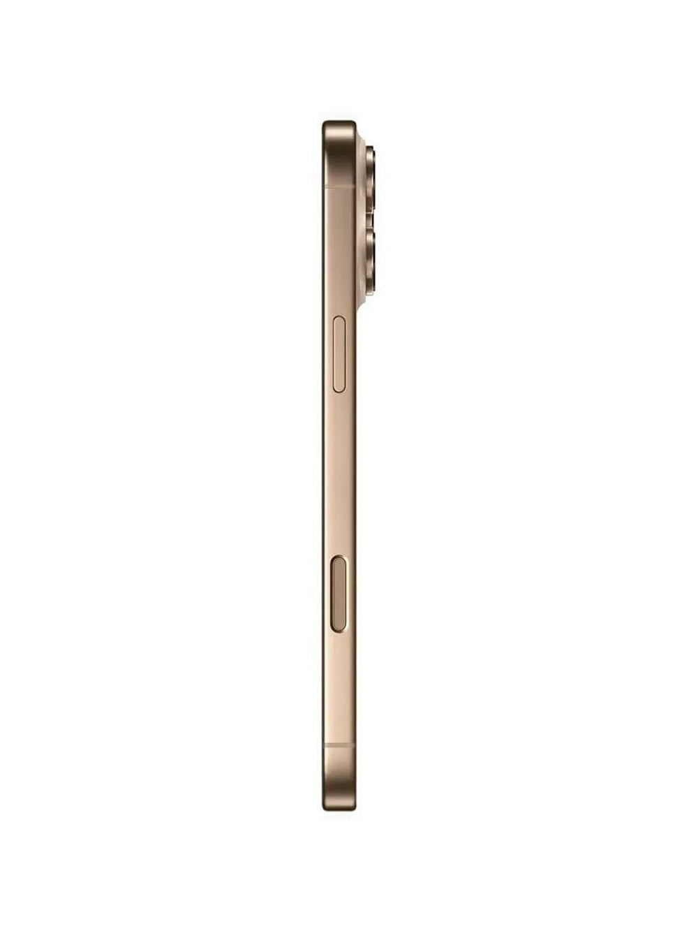 Смартфон Apple iPhone 16 Pro Max 256 Гб, Dual: Только eSim, Desert Titanium (пустынный титановый)