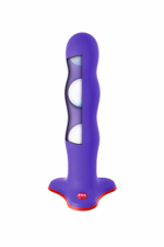 Фиолетовый фаллоимитатор Stubs Bouncer - 18,5 см. (Цвет: фиолетовый)
