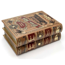 Жюль Верн "Собрание сочинений в 12 томах" Подарочное издание в кожаном переплете