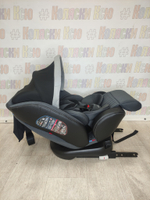 Автокресло детское 0-36 Indigo MAX-X Isofix 0+1+2+3 (0-36) графит