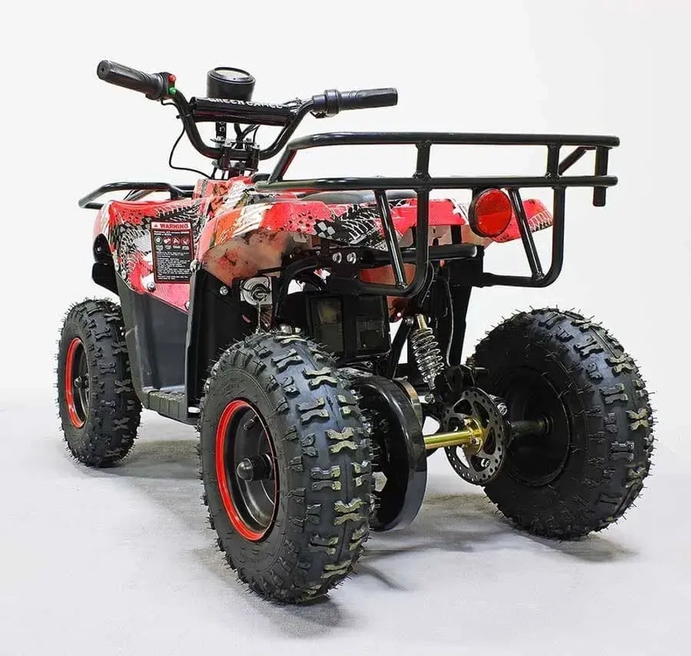 Электроквадроцикл Green Camel Гоби K45 (36V 800W R6 Цепь) быстросъем, ножной тормоз