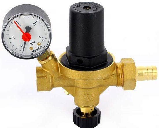 Подпиточный клапан Watts ALIMAT ALM D 1/2" BP с манометром 10004889