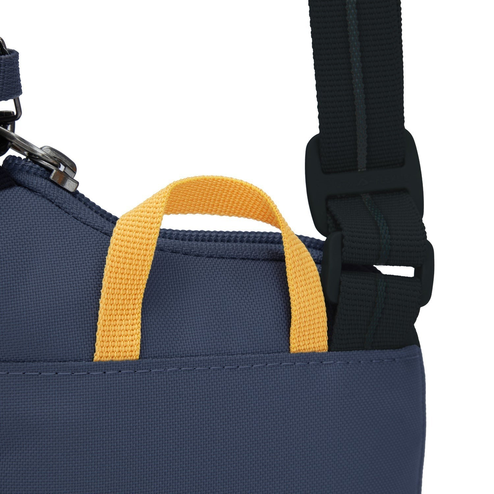 Сумка антивор Pacsafe GO Tech Crossbody, синий, 0,2 л.