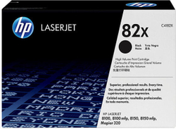 HP 82X Подлинный Черный 1 шт C4182X