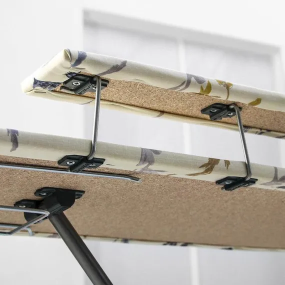 Доска гладильная Nika «Лина 1», 112×34,5 см, два положения высоты 70,80 см, МИКС