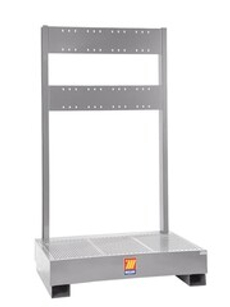 Подставка для 2 бочек с держателем для катушек