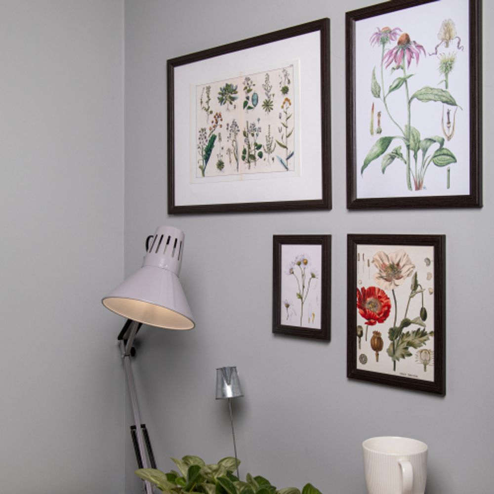 Фоторамка Image Art С22 МДФ универсальная 10х15 цвет венге вставка прозрачный пласти