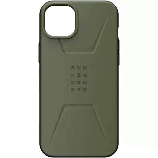 Чехол с поддержкой MAGSAFE Uag Civilian для iPhone 14 6.1", цвет оливковый (Olive Drab)