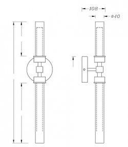 Бра Maytoni Stelo MOD116WL-L7B3K