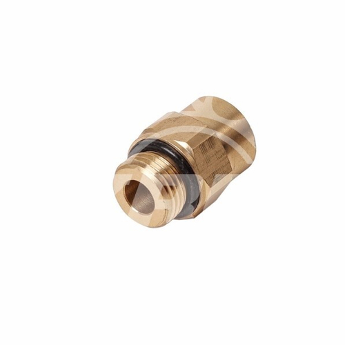 Соединитель трубки ПВХ,полиамид d10мм (наружная резьба) М16х1.5 прямой латунь (KRAL)