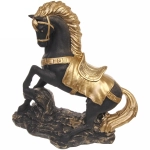 Статуэтка из гипса «Лошадь» 35*35см черный