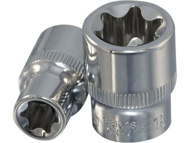 112622 Головка торцевая 1/2"DR, внешний TORX®, Е22