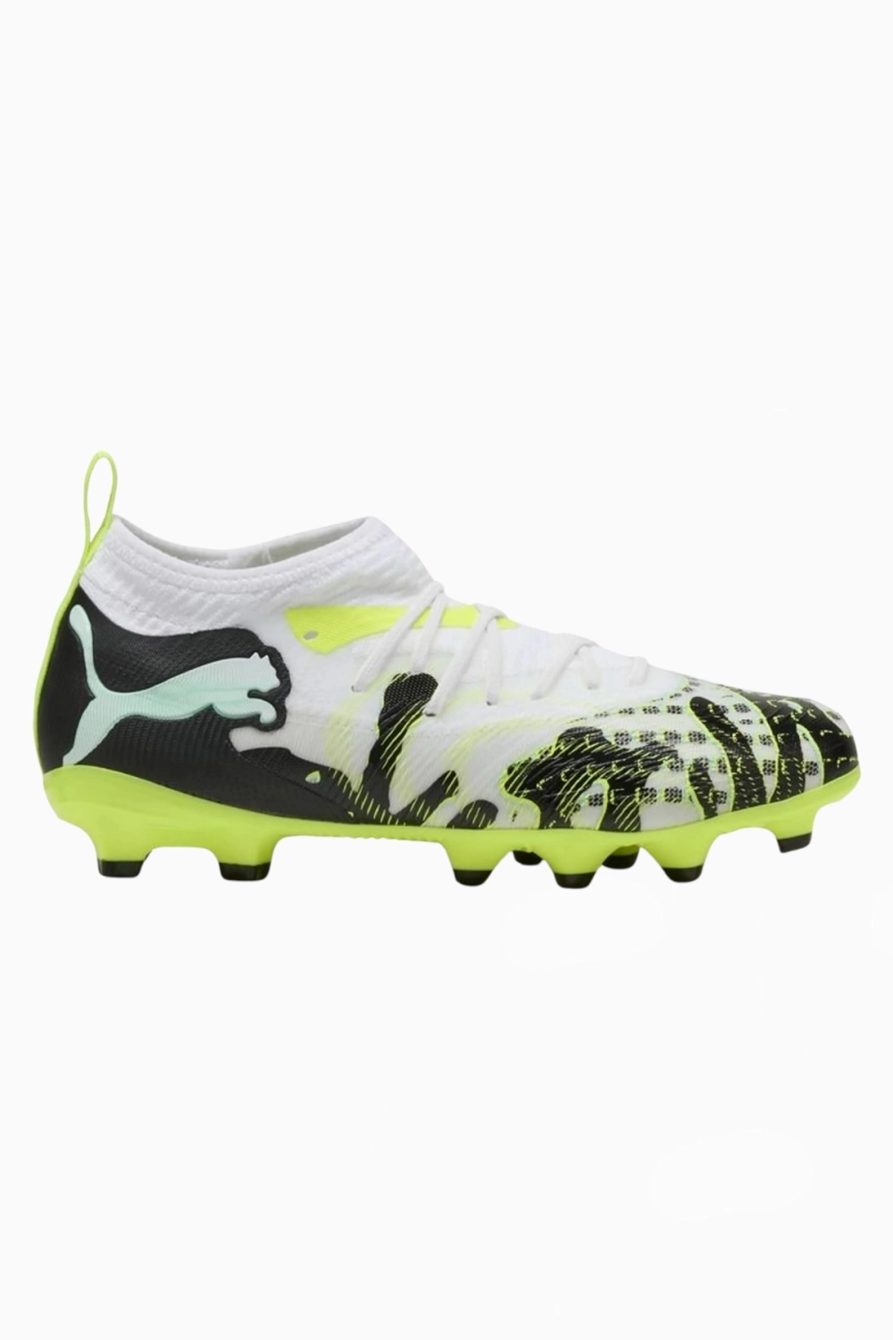 Бутсы Puma Future 9 Match FG/AG Junior - зеленый
