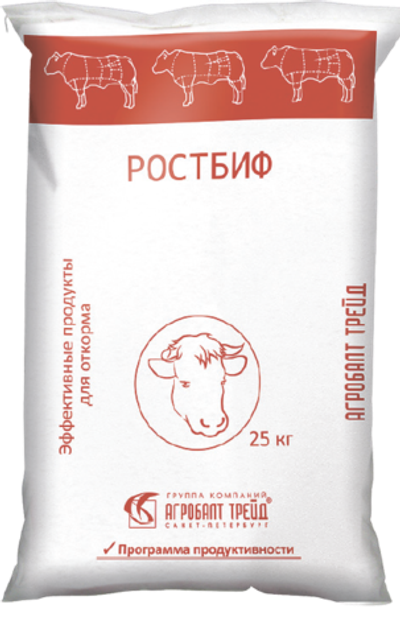 РОСТ БИФ БВМК 7610, 25% (для племенных быков)