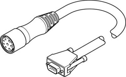 NEBM-M23G12-E-10-N-S1G9 Кабель резольвера
