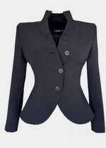 Жакет приталенный "Imba", черный