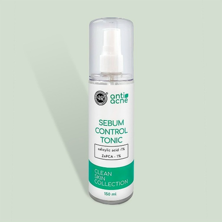 Себорегулирующий тоник anti-acne для жирной и проблемной кожи, 150мл, ТМ КРЫМСКАЯ НАТУРАЛЬНАЯ КОЛЛЕКЦИЯ