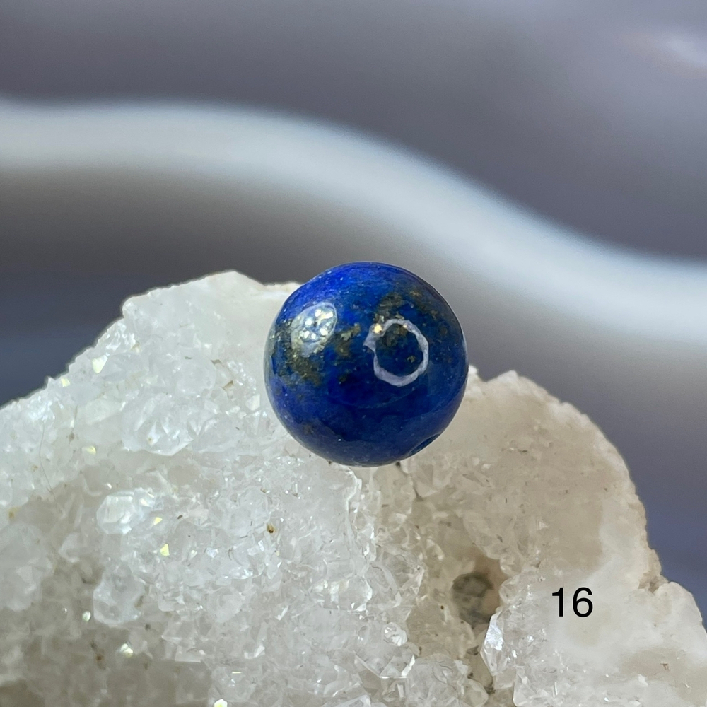 59421 Лазурит Бусина 9,5-10мм-79