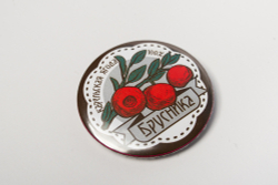 Значок «Ягоды Карелии» на булавке