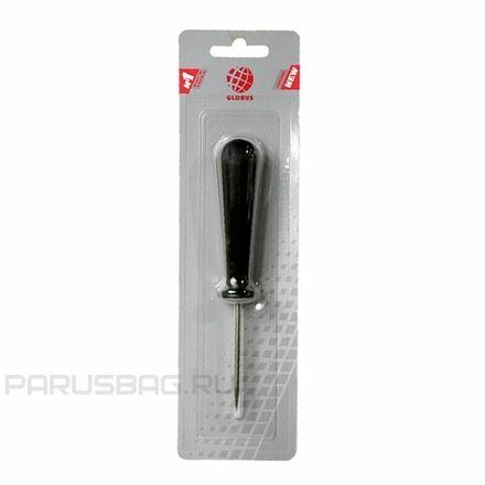 Шило канцелярское d 4мм, в блистере, Глобус