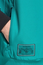 Кофта adidas Liverpool FC 25/26 Terrace Icons Full-Zip - бирюзовый