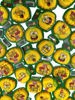 Жевательный мармелад банан с кислой начинкой