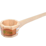 Ковш - черпак 1,5л бондарный, с горизонтальной ручкой, липа Банные штучки