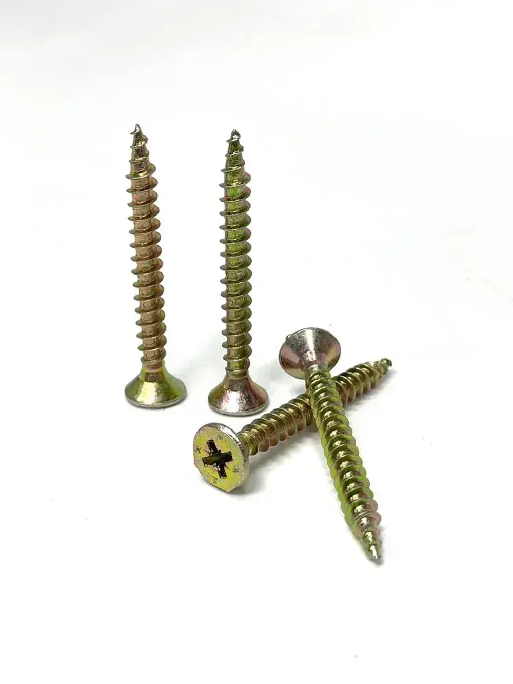 Саморез жёлтый универсальный 5х45 500 шт.