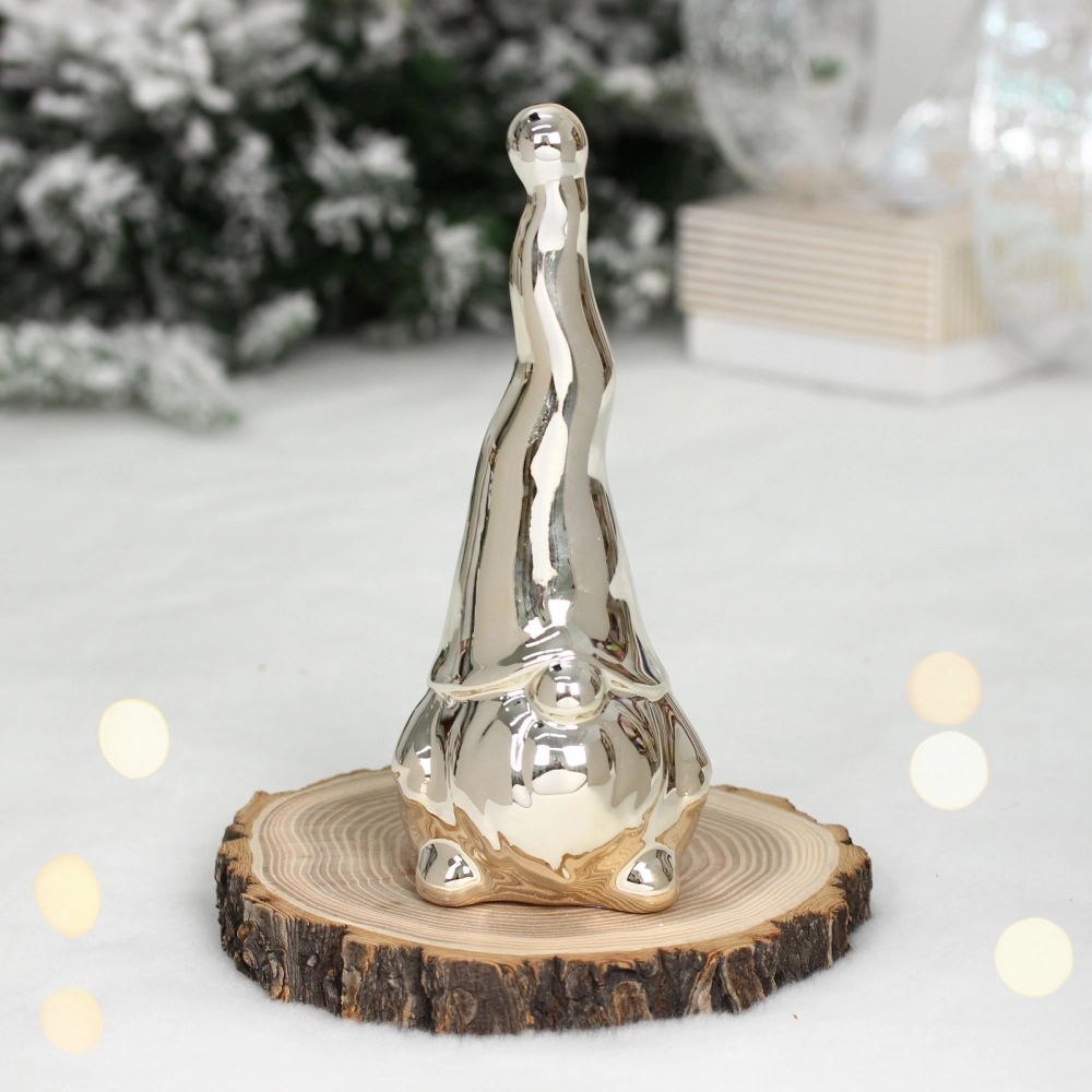 Украшение новогоднее GLOSS «Милый колпачок» 6*7*17 см, Золото