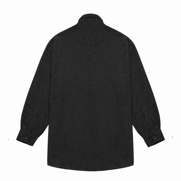 Рубашка Вельветовая #3 Темно-серая - фото 2