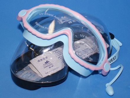Очки для плавания BL-2102  (Сине-розовые - СР)