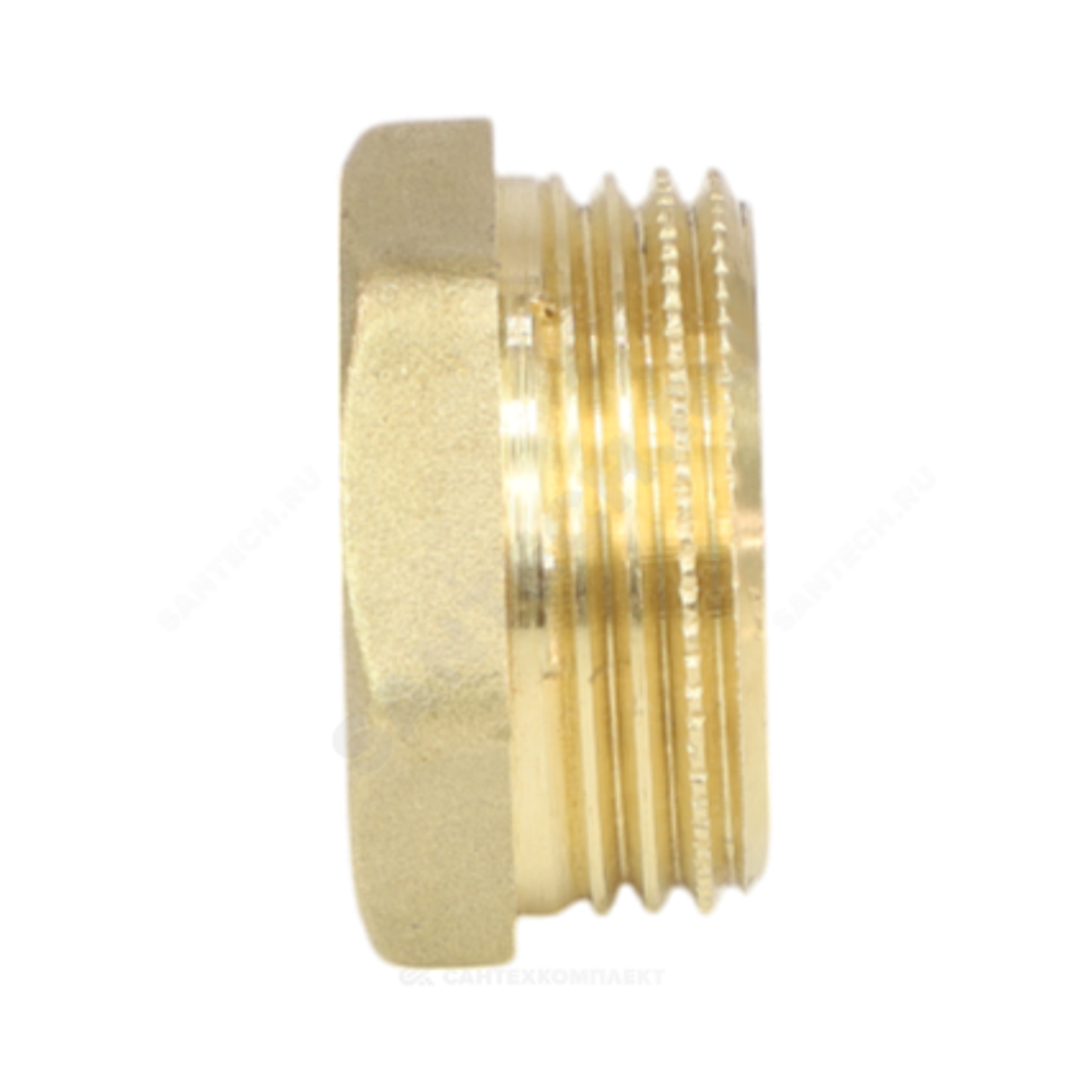 Заглушка латунь Ду 20 (3/4") НР LD LD.65.505.20