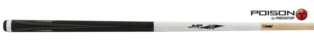 Кий Poison VX⁴ Jump White and Black GTX™ Grip 2PC Пул 7,5oz