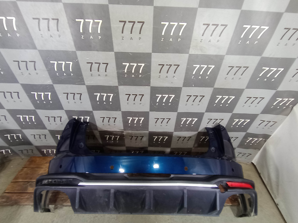 Бампер задний + юбка заднего бампера Haval F7 2 24-нв Б/У Оригинал 2804140AKN02A