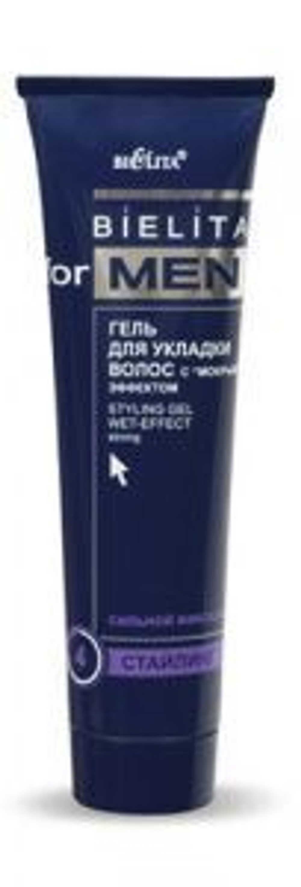 Белита MEN Гель для укладки волос с мокрым эффектом мужской, 100мл