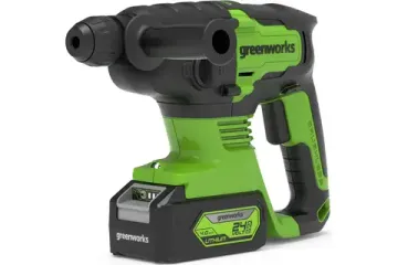 Аккумуляторный перфоратор GREENWORKS GD24SDS2K4 3803007UB