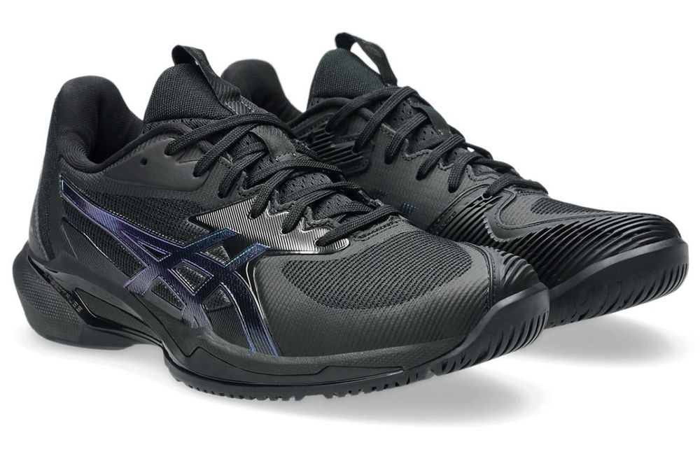Женские Кроссовки теннисные Asics Solution Speed FF 3 Night Energy - black/prism blue