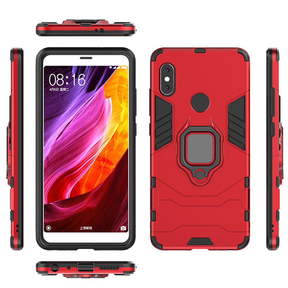 Противоударный чехол с кольцом Panther Case для Xiaomi Redmi Note 5 / Redmi Note 5 Pro