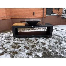 Угольный гриль-очаг DIO KITCHEN LONG 750