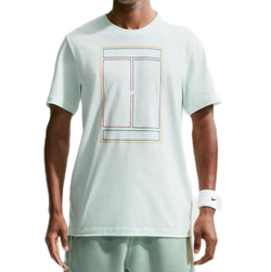 Мужская теннисная футболка Nike Court Heritage Tennis - barely green