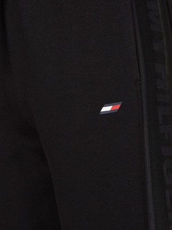 Женские теннисные брюки Tommy Hilfiger Relaxed Branded Sweatpant - черный