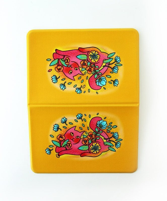 Обложка для транспортной карты "Найди 10 отличий"