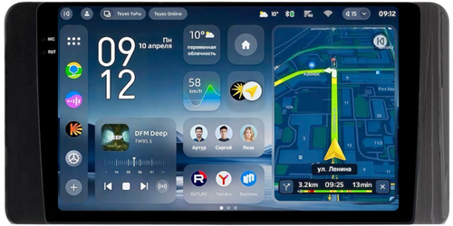 Магнитола для Volkswagen Polo 6, Skoda Rapid 2 2020+ - Teyes CC4-PRO монитор 10.36" 2K QLED на Android 13, Быстрейшая, Snapdragon 778G, ИИ, CarPlay, DSP, 4G SIM-слот