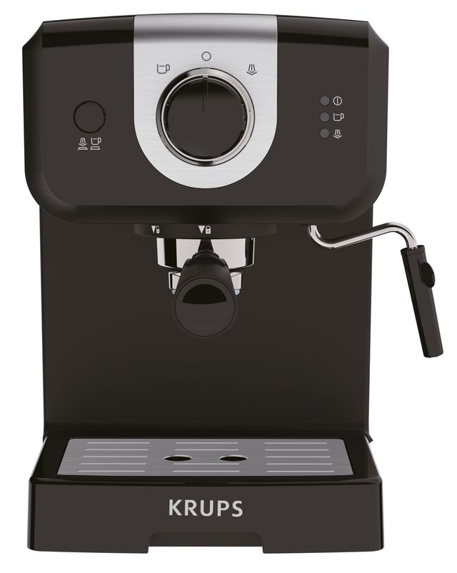 Рожковая кофеварка KRUPS Opio XP320830 с кофемолкой F2034232