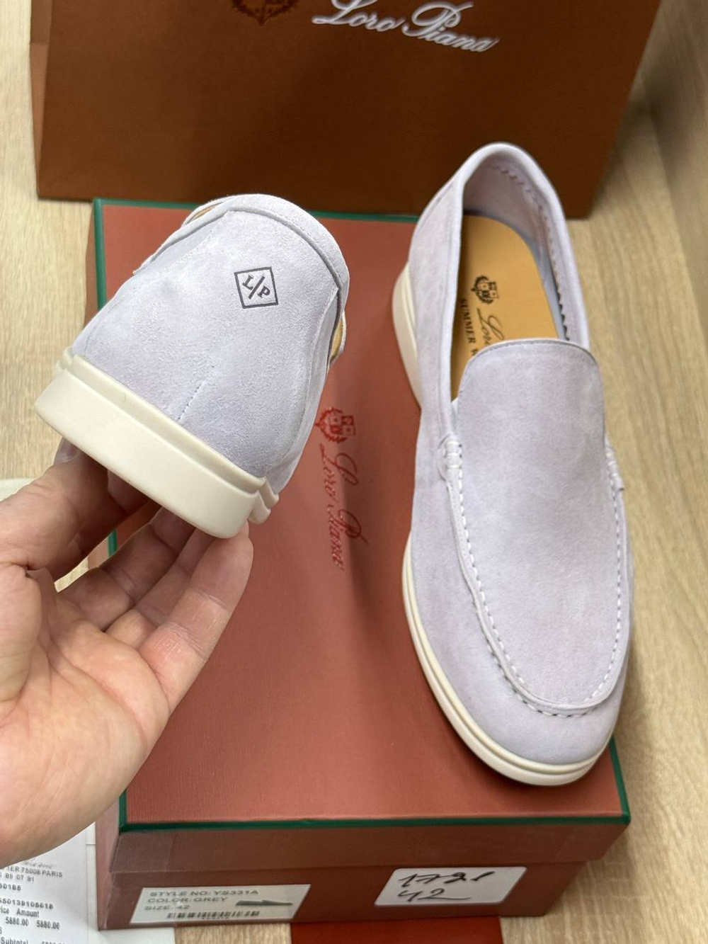 Мокасины Loro Piana