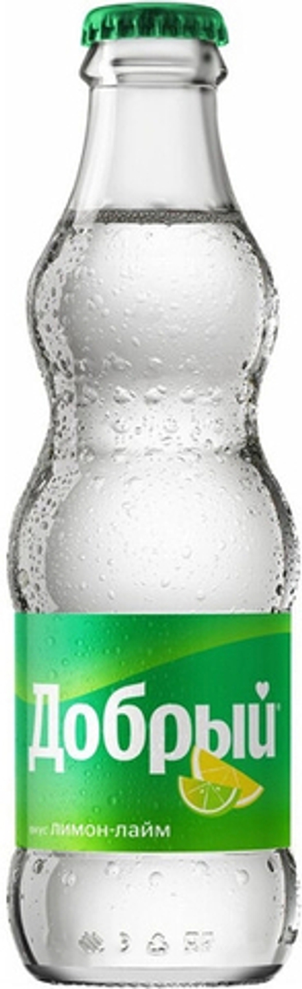 Газированный напиток Добрый Лимон-Лайм / Dobryj Lemon-Lime 0.25 - стекло